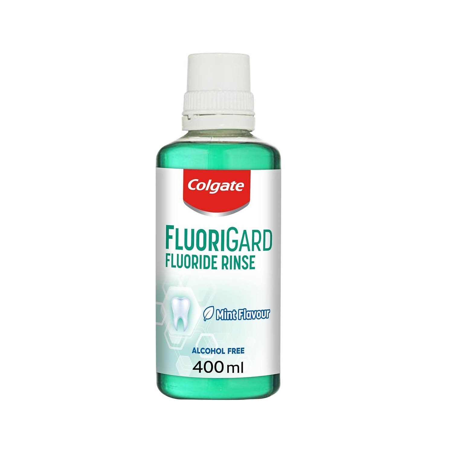 Colgate FluoriGard Daily Rinse Mouthwash 400ml (Alcohol-Free)