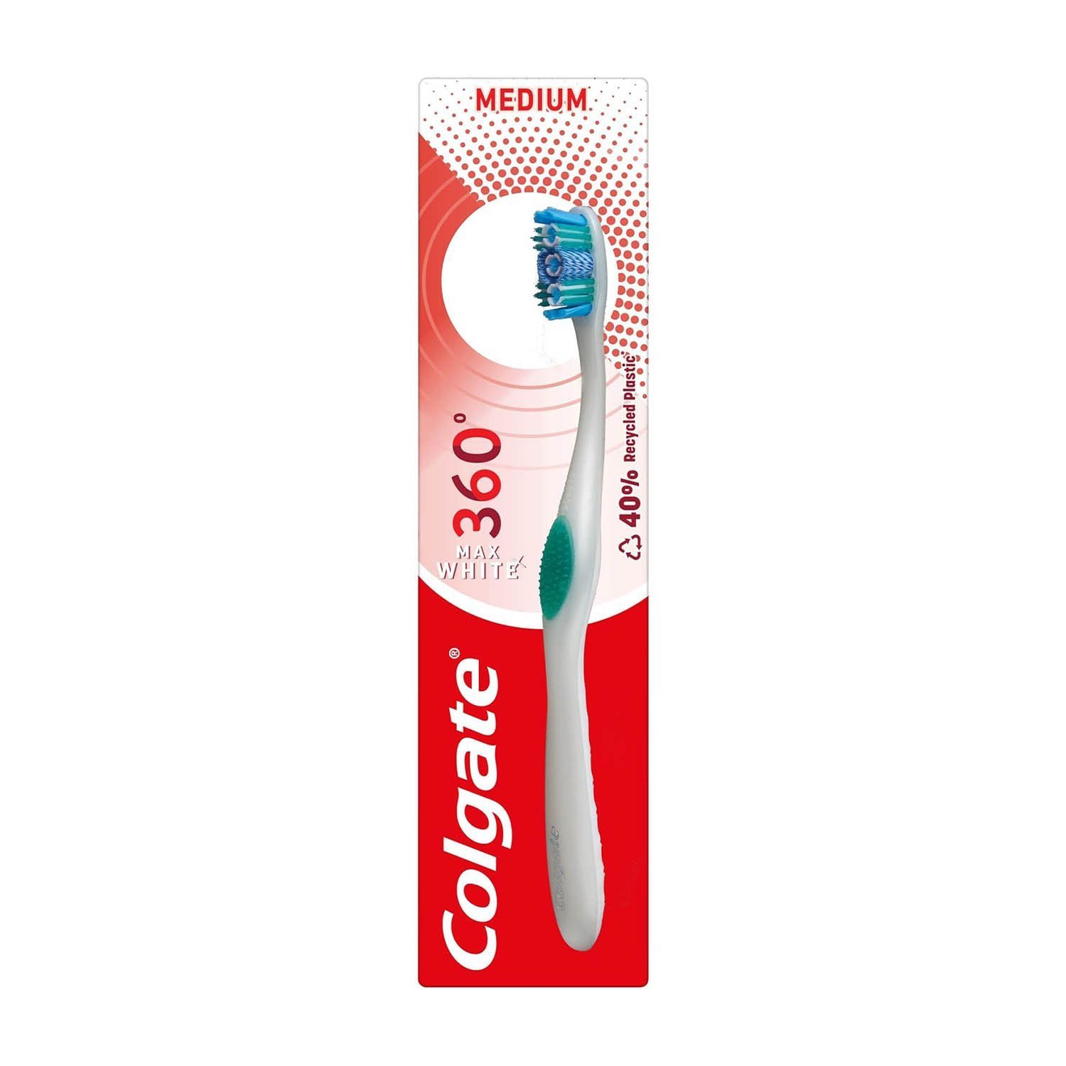 Colgate 360 Max White One Manual Toothbrush Medium