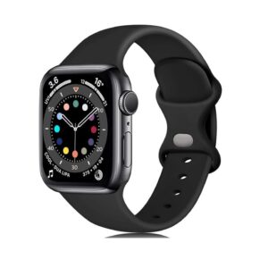 Epova Silicone Strap Compatible with Apple Watch Strap 40mm 38mm 41mm 42mm, Replacement Straps