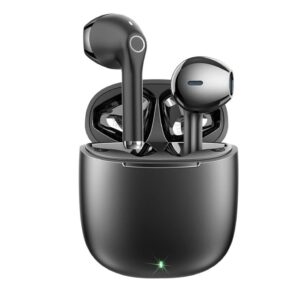 yobola Wireless Earbuds Bluetooth, Headphones HiFi Stereo, IPX5 Waterproof Wireless Earphones Touch Control, Bluetooth Earphones 5.1 Built
