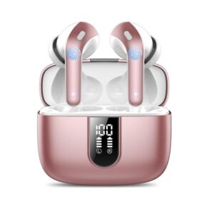 IKT Ear Buds Wireless Earbuds, 50Hrs Playtime Bluetooth Earphones, Bluetooth Headphones 5.3