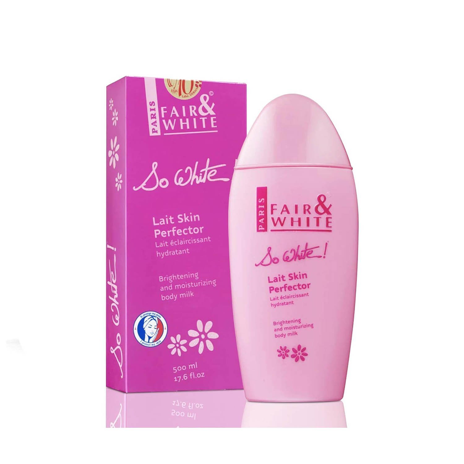 FAIR & WHITE So White, Skin Brightening Lotion - 500 ml / 17.6 Fl oz - Daily Moisturizing Body Lotion