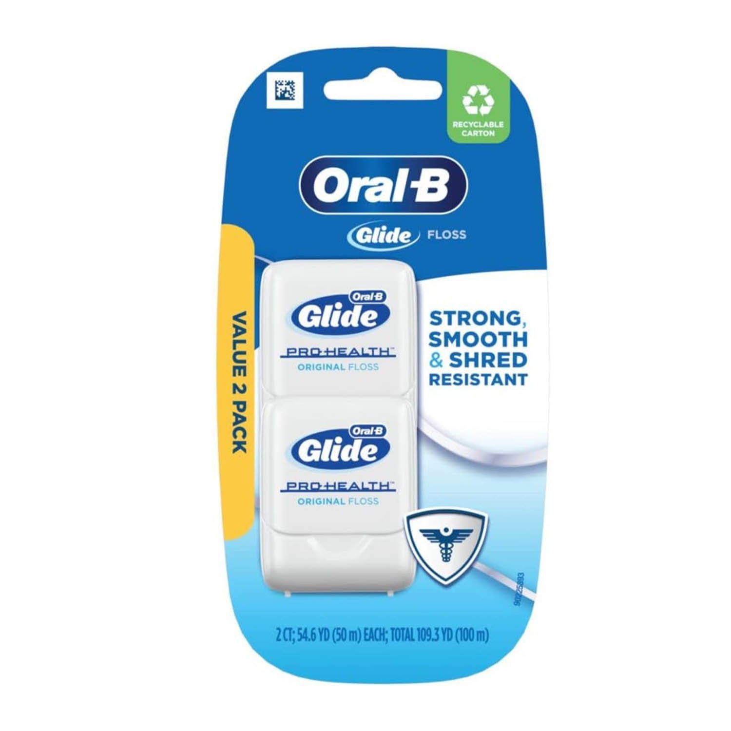 Oral-B Glide Pro-Health Original Floss Twin Pack 100 M