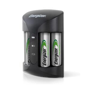 Energizer Recharge Pro - Battery Charger for AA & AAA Batteries - 4x AA Rechargeable NiMH Batteries Included