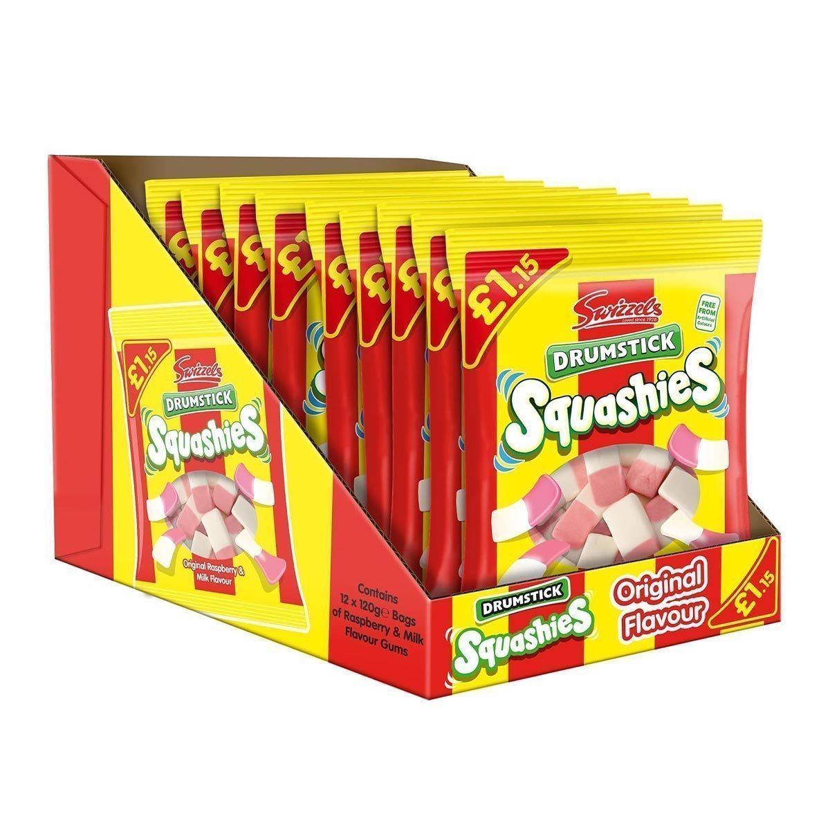 Squashies Original Price Marked 12 x 120g