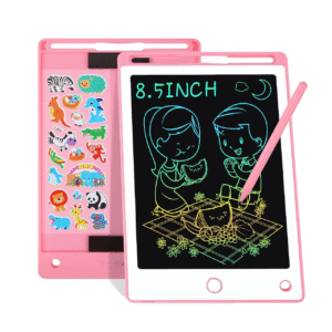 Hnyoou LCD Writing Tablet, 8.5 Inch Lcd Writing Tablet Kids,Drawing Pad For Kids,Kids Graphic Tablet With Screen Delete Button And Lock Switch Graphic Tablet For 2 3 4 5 6 7 Kids(PINK)