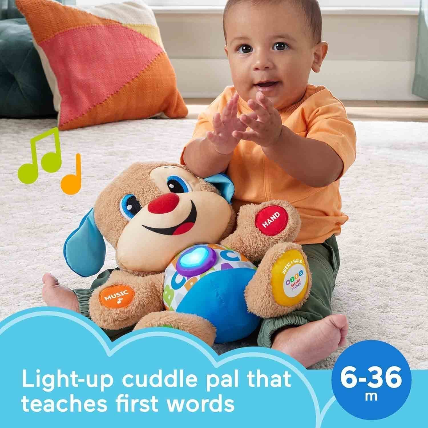 Fisher-Price Laugh & Learn Smart Stages Puppy, Interactive Baby Toys 6 to 36 Months, Educational Toys for 1 Year Old Girls and Boys - Image 2
