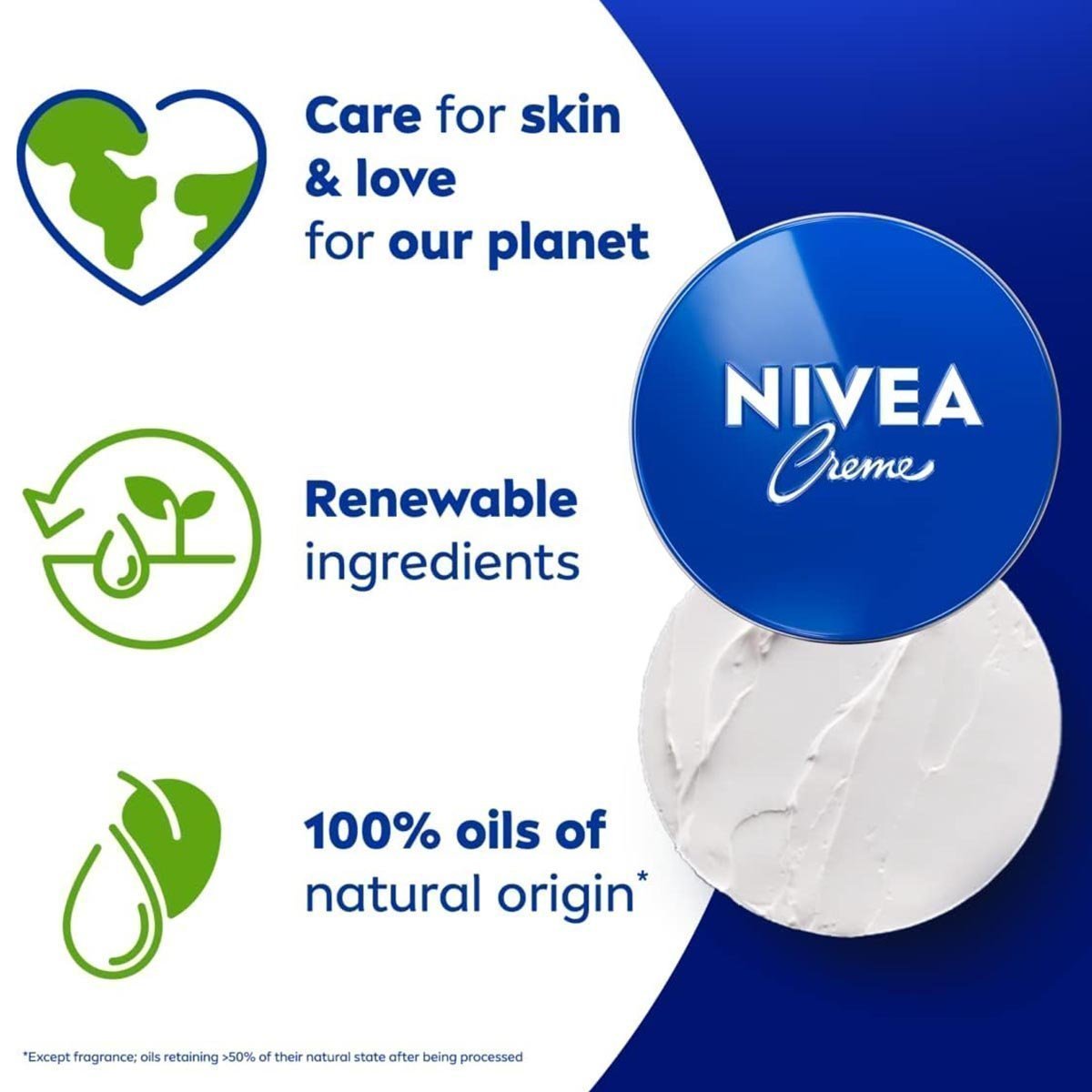 NIVEA Creme Tin (400ml), Moisturising Cream Provides Intensive Protective Care for Soft and Supple Skin, Ideal for Daily Use as a Face, Hand, or Body Cream - Image 2