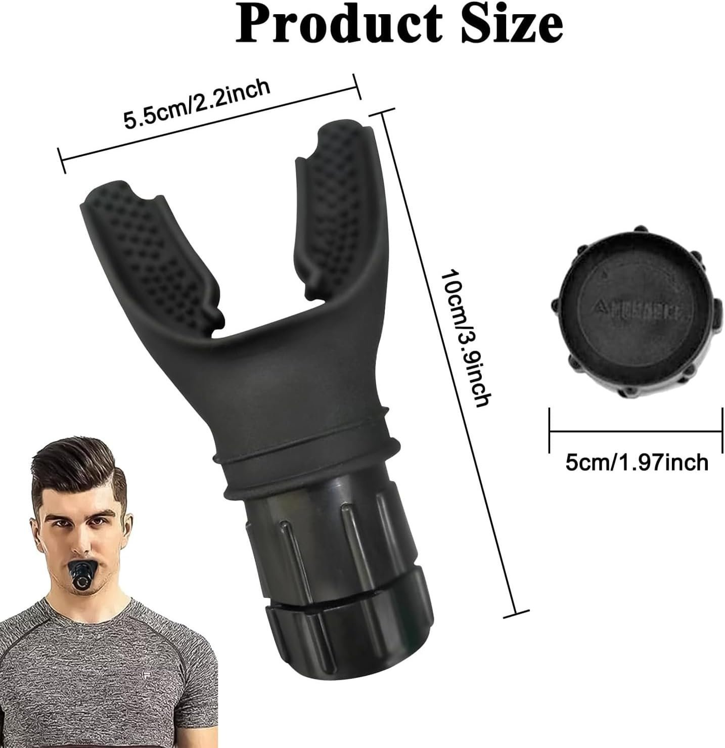 Breathing Exerciser Trainer for Lung Health, Respiratory Trainer for Improved Lung Capacity - Image 2