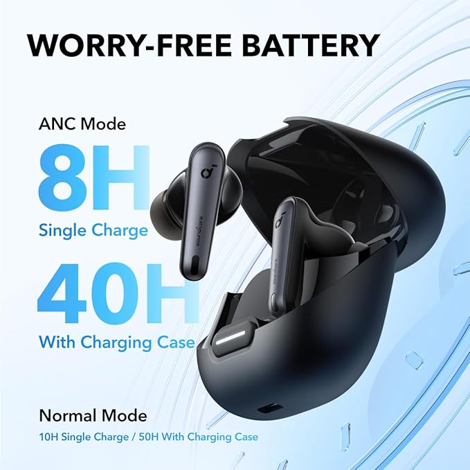 Soundcore by Anker Liberty 4 NC Wireless Noise Cancelling Earbuds, 98.5% Reduction - Image 2