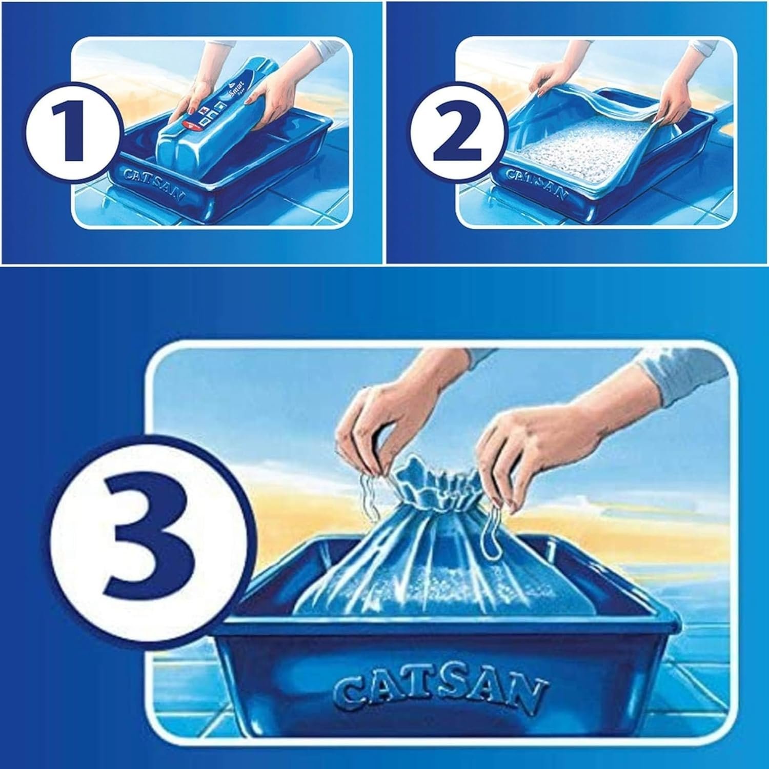 Catsan Hygiene Cat Litter 20L (PACK OF 2) - Image 3