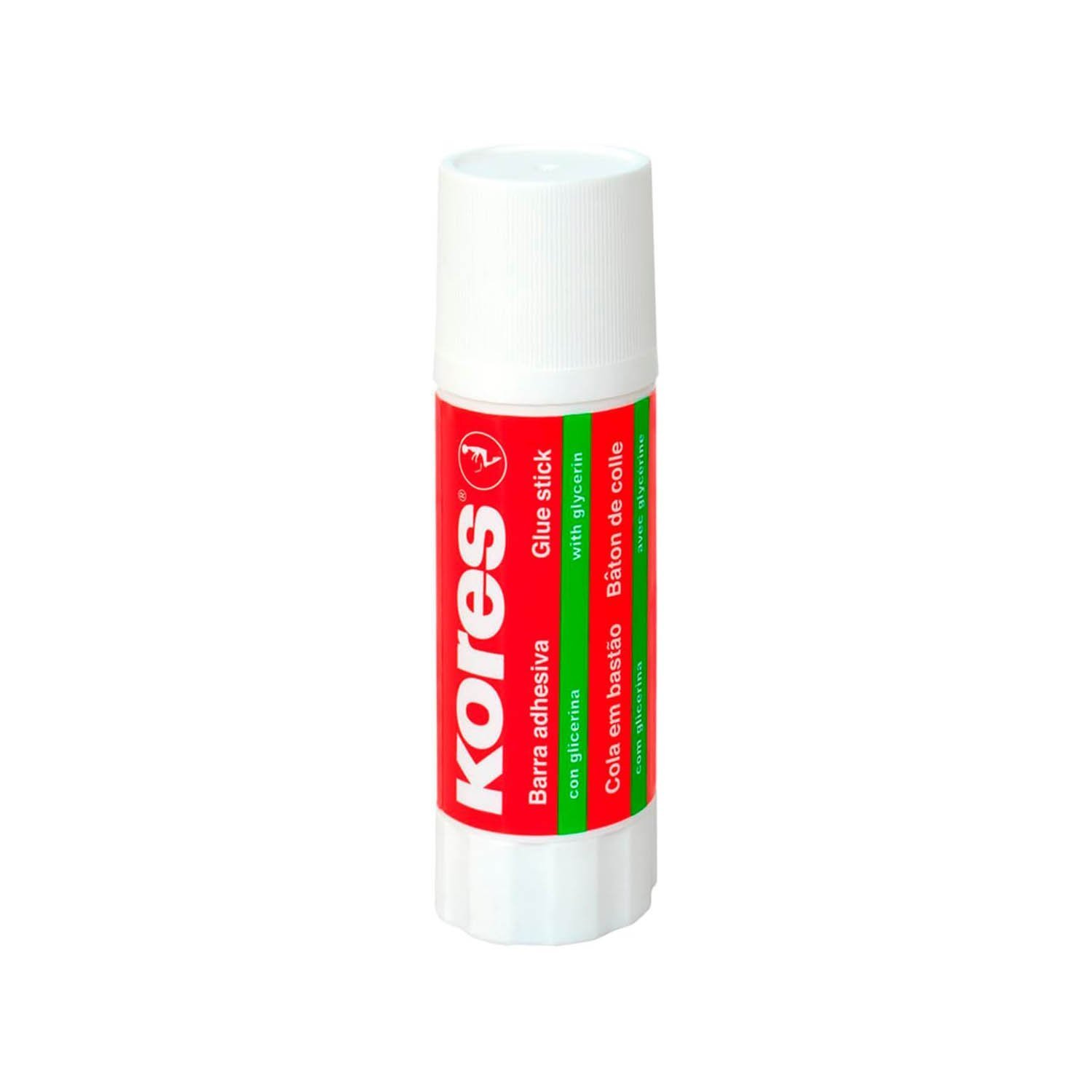 Kores - Glue Stick, Strong-Hold Adhesive, Safe and Non-Toxic Craft Glue -  Pack of 2 x 8g