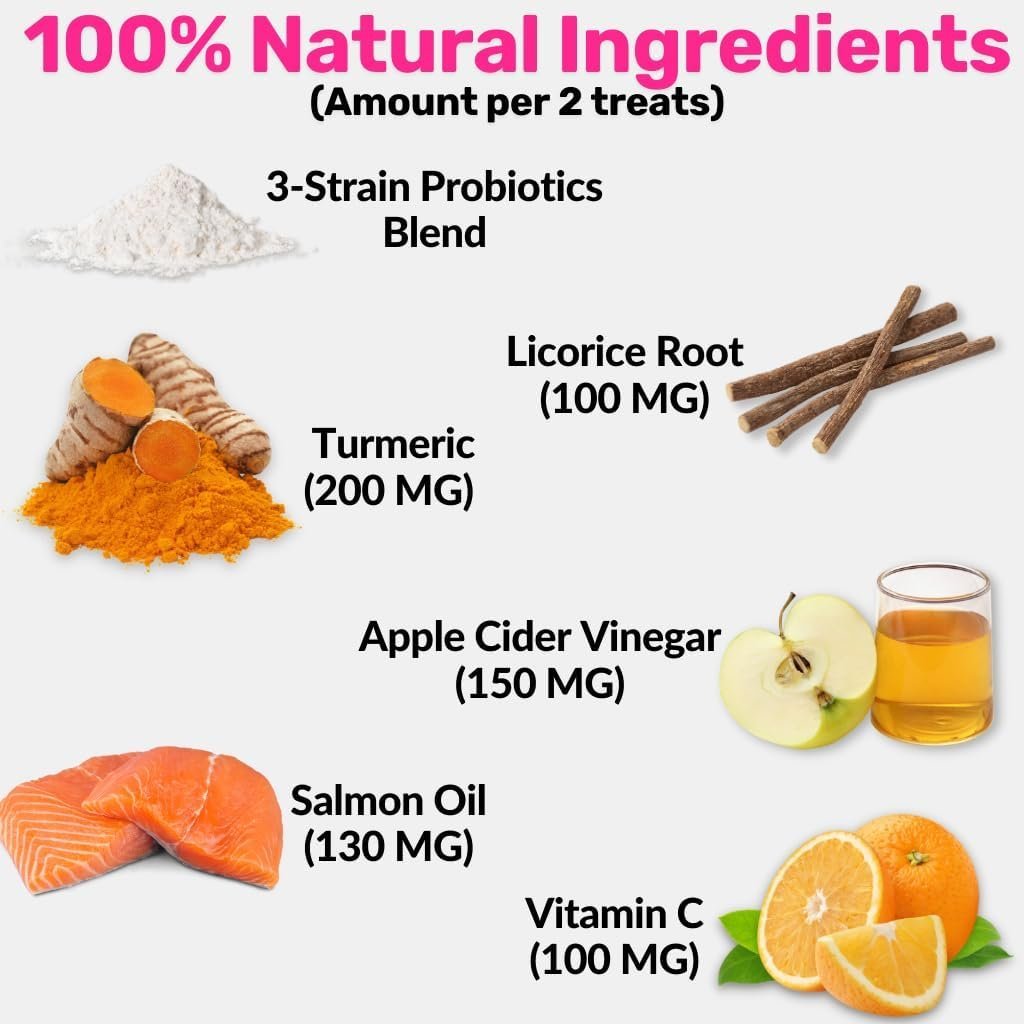 NutriPaw All-Itch Immunity Treats For Dogs - Perfect for Small, Medium & Large Dogs - Supports Seasonal Itching - Image 5