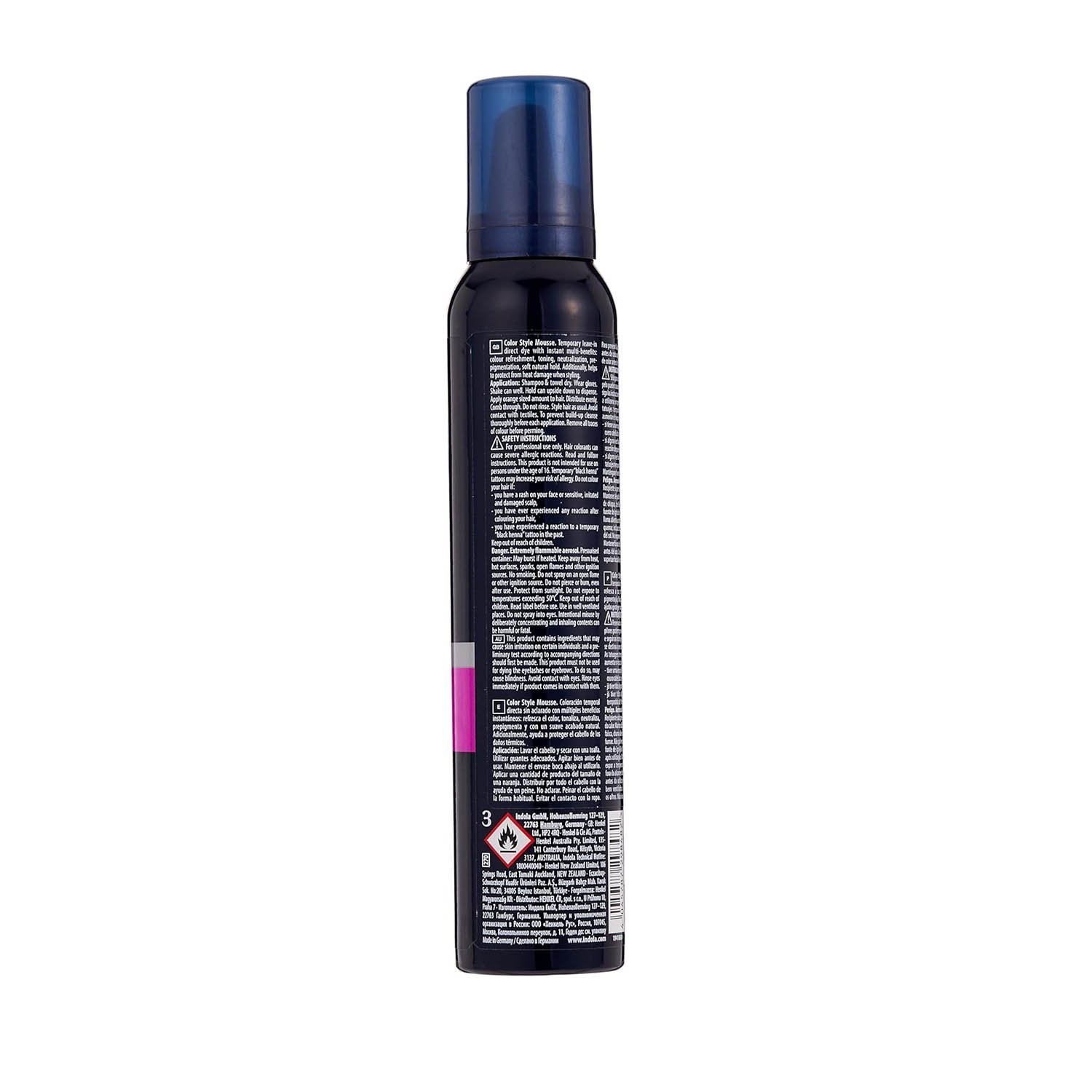 Indola Innova Color Style Mousse Silver 200ml - Image 3