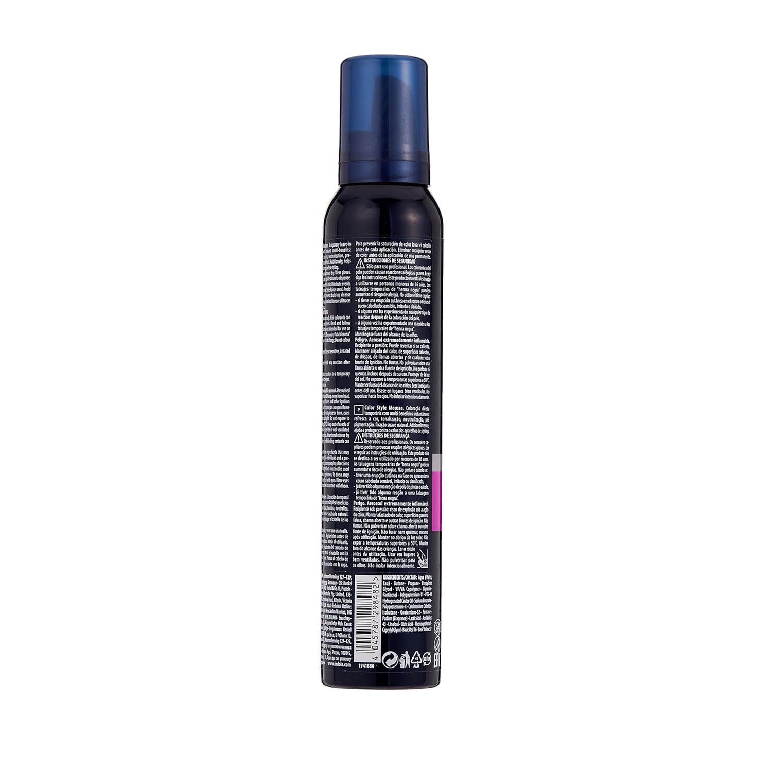Indola Innova Color Style Mousse Silver 200ml - Image 4