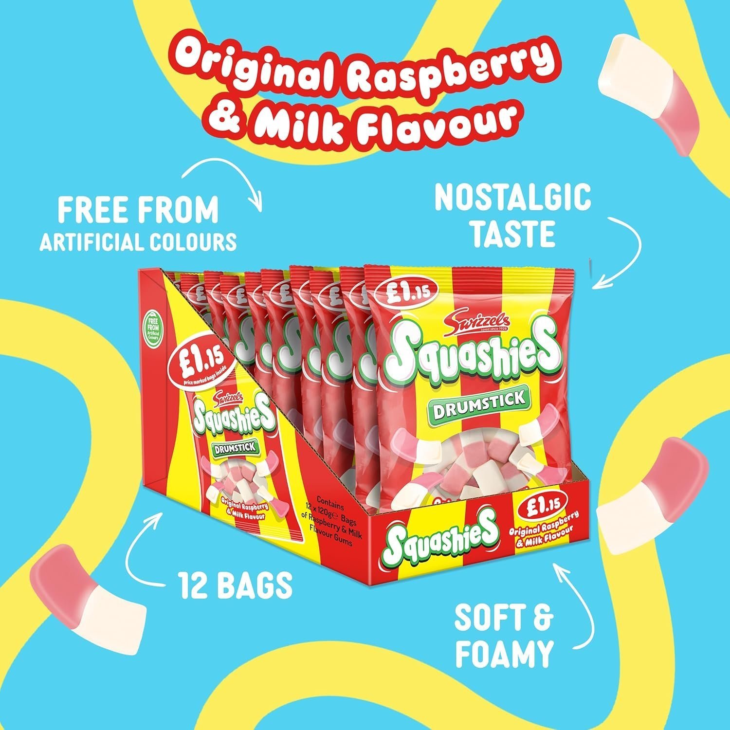 Squashies Original Price Marked 12 x 120g - Image 3