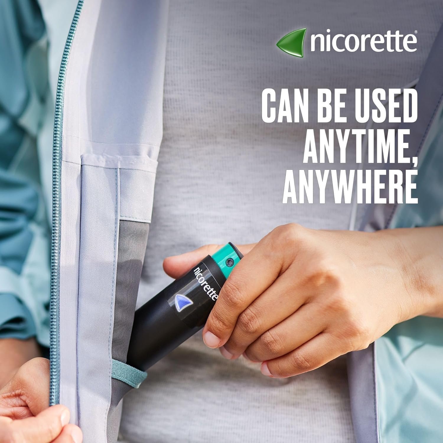 Nicorette QuickMist Mouthspray, Freshmint (2 x 150 Sprays) Smoking or Vaping Cessation Aid - Image 4