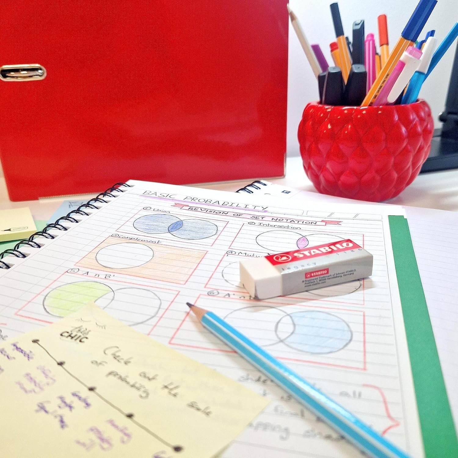 Eraser - STABILO Legacy 1186 - Pack of 5 - White - Image 3