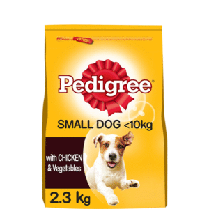 Pedigree Dog Dry Food for Small Dogs <10kg, Vital Protection with Chicken and Vegetables, 2.3kg