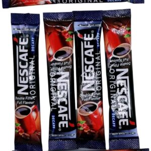 50 x 2g NESCAFE Original DECAFF Instant Coffee Sticks Decaffeinated Sachets Packs