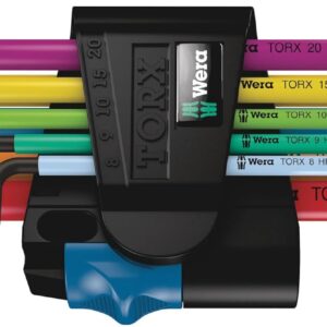 967/9 TX Multicolour Holding Function L-Key Set of 9 (TX8-TX40)