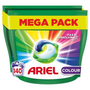 Ariel All in One Colour Pods, 140 Wash