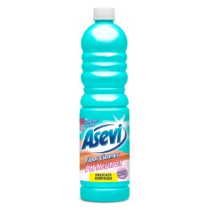 Asevi Concentrated Floor Cleaner Liquid pH Neutral – Effective Formula for Laminate, Stone and Delicate Surfaces – Long-Lasting Freshness – 1L Bottle