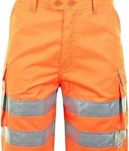 BEESWIFT HI-VIS Rail SPEC Shorts Orange 36