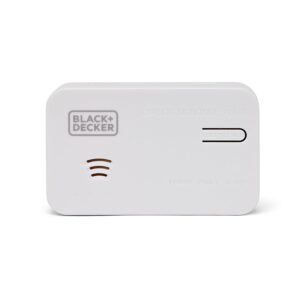BLACK+DECKER Carbon Monoxide Alarm and Detector. 10 Year Battery Life With Built In Lithium Battery. Easy To Install CO Alarm For Home. Travel Friendly, Portable. White with...