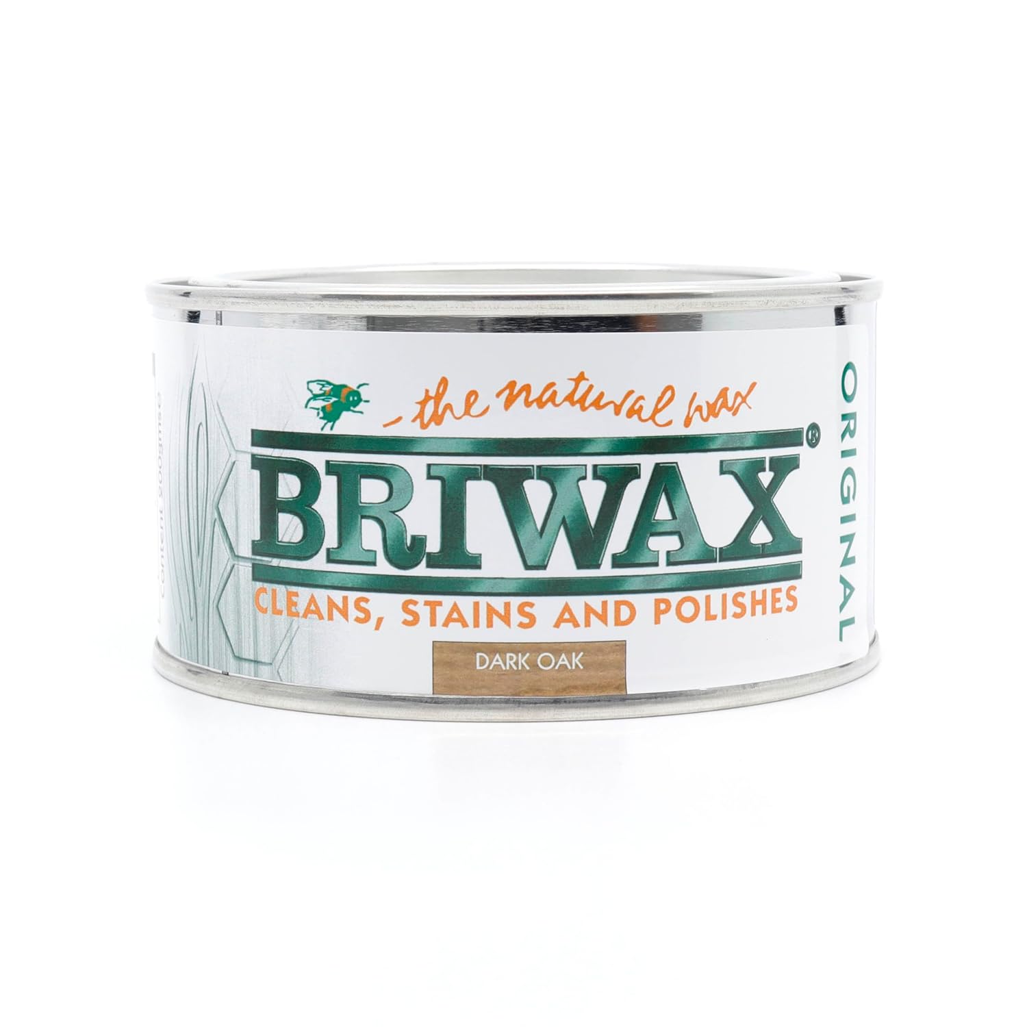Briwax Original Antique Pine 200g - New Size for Smaller Jobs - The Natural Wax - Cleans, Stains and Polishes