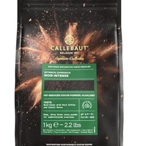 Callebaut Noir Intense Cocoa Powder – 1 kg Premium Dark Cocoa (Dutch‑Processed)