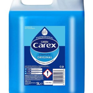 Carex Professional Original Antibacterial Hand Wash 5L – Large Refill Liquid Hand Soap for Home, Office & Commercial Use