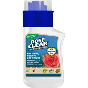 CLEAR Roseclear Plant Shield Spray - Ideal for weekly spraying to maintain healthy plants, 200ml concentrate