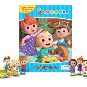 Cocomelon My Busy Books - Storybook, 10 figurines, playmat