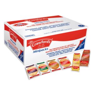 Crawfords Mini Packs Assorted Biscuits [Pack 100]