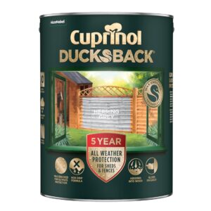 Cuprinol Cuprnol 5 Year Ducksback Herring Grey 5L