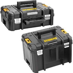 Dewalt DWST1-70703 TStak II Carry Case + DWST1-71195 TSTAK VI Deep Tool Box