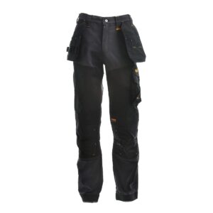 DEWALT Memphis Stretch Trouser 32W 31L Black/Grey