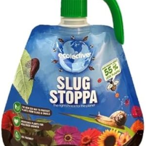Ecofective | Slug Stoppa – Child & Pet Safe Slug & Snail Deterrent Spray | Pesticide-Free, Bee-Friendly, Nourishing Barrier | Easy Thumb Pump Trigger | Eco-Friendly Flexible...