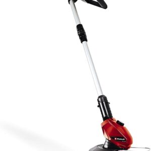 Einhell Cordless Strimmer 18V Power X-Change, 24cm Cutting Width, Cordless Grass Trimmer and Lawn Edger, Includes 20 x Blades, Without Battery GE-CT 18 Li Solo Lawn Trimmer