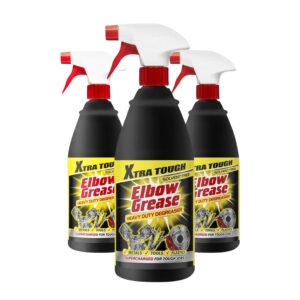 Elbow Grease Xtra Tough Heavy Duty Degreaser - Super Strength Cleaner for Metals, Tools, and Plastics - Solvent Free