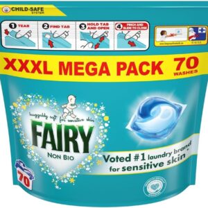 Fairy Laundry Detergent Liquid Capsules 70 Washes