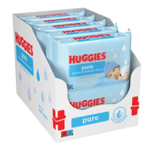 Huggies Pure Baby Wipes, 18 Packs (1008 Wipes)