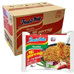Indomie Mi Goreng Instant Stir Fried Noodles 80g | 40 Pack Box