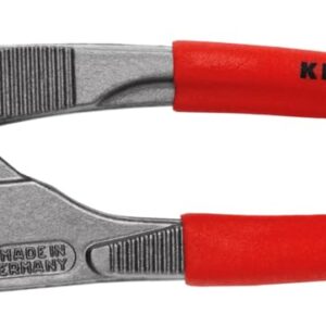 KNIPEX Pliers Wrench Pliers and a Wrench in a Single Tool with Non-Slip Plastic Coating 250 mm, 86 01 250
