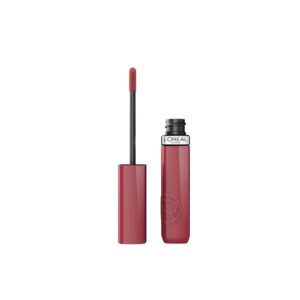 L’Oréal Paris Lipstick, Infallible Laque Resistance, 16Hour Intense Shine & Ultimate Comfort – Non-Cracking, Liquid Lip Ink – Transfer-Proof & Bold Glossy Finish, Shade: 220...