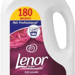 Lenor Ruby Jasmine 3.6Litre 180 Washes Laundry Super Concentrate Fabric Conditioner