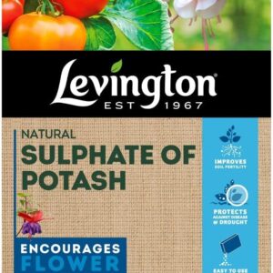 Levington Natural Sulphate of Potash for Flower & Fruit Development, 1.5KG Carton