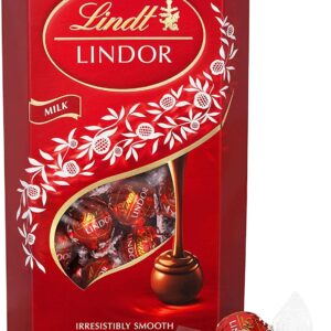 Lindt Lindor Milk Chocolate Truffles Box - approx. 48 Balls, 600 g - Perfect for Sharing and Gifting - Chocolate Balls with a Smooth Melting Filling Sold By Kidzbuzz