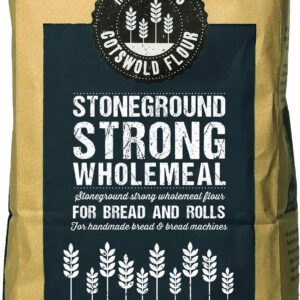 Matthews Cotswold Traditional Stoneground Strong Wholegrain Flour - 1.5kg Bag (Single Bag)